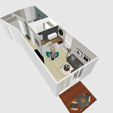 アパート Ensemble 44 Cozy *